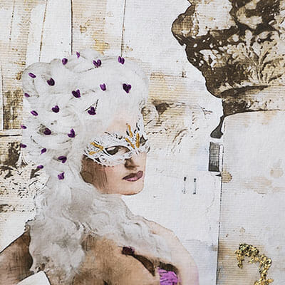 la boule de fleur mascarade