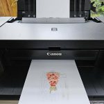 An image by Michelle Whitmore being printed